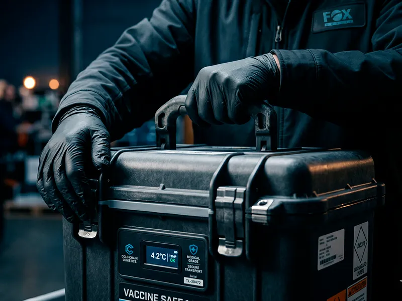 Operação de carga expressa internacional — Fox Express Courier